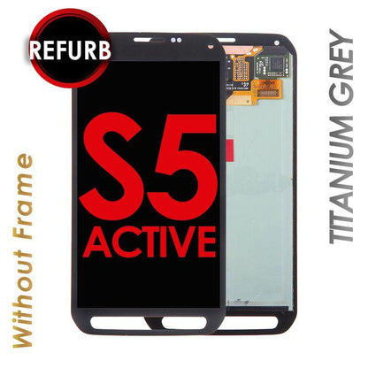 OLED ASSEMBLY COMPATIBLE FOR SAMSUNG S5 ACTIVE GREY