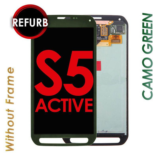 OLED ASSEMBLEY COMPATIBLE FOR SAMSUNG S5 ACTIVE GREEN