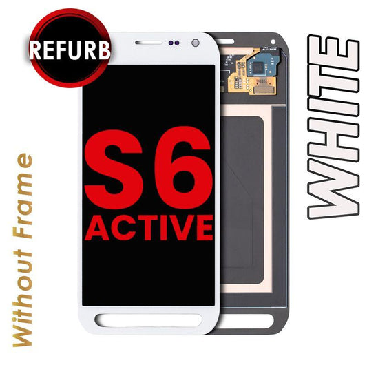 OLED ASSEMBLY COMPATIBLE FOR SAMSUNG GALAXY S6 ACTIVE (WHITE)