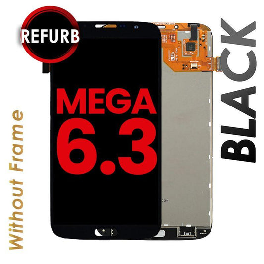 OLED ASSEMBLY NO FRAME COMPATIBLE FOR SAMSUNG MEGA 6.3 (BLACK)