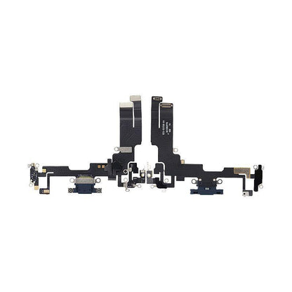 CHARGING PORT FLEX CABLE FOR IPHONE 14 (PREMIUM) (MIDNIGHT)