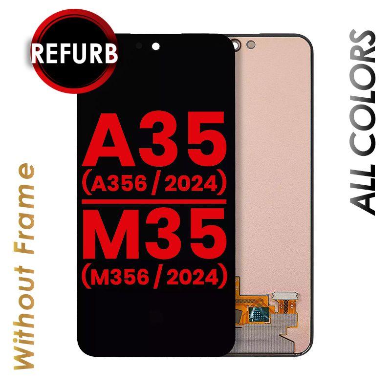 LCD ASSEMBLY WITHOUT FRAME FOR GALAXY A35 5G (A356) / M35 (M356)