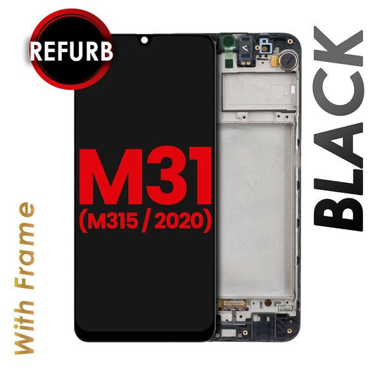 LCD ASSEMBLY WITH FRAME COMPATIBLE FOR SAMSUNG GALAXY M31