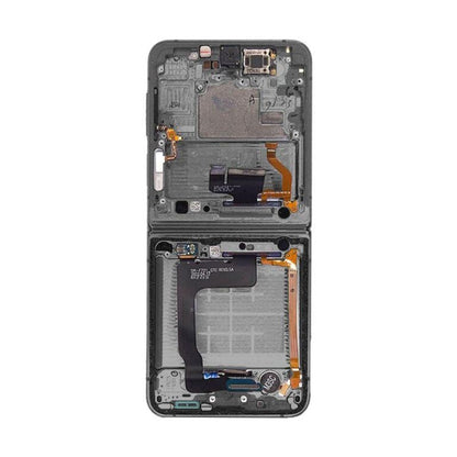 OLED ASSEMBLY WITH FRAME FOR SAMSUNG GALAXY ZFLIP 4 5G (GRAPHITE)