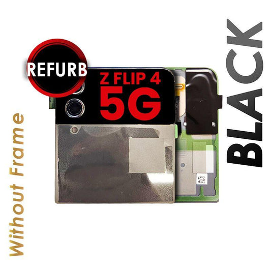 OUTER ASSEMBLY WITHOUT FRAME FOR SAMSUNG GALAXY ZFLIP 4 5G BLACK