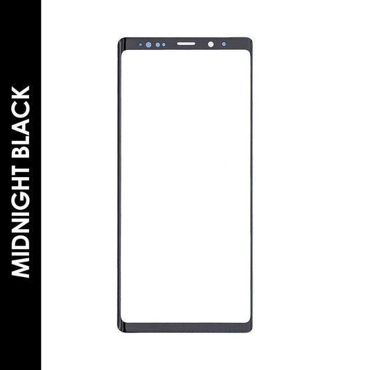 FRONT GLASS ONLY COMPATIBLE FOR SAMSUNG GALAXY NOTE 9 BLACK