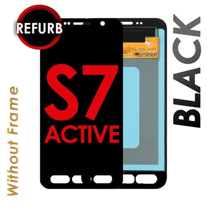 OLED ASSEMBLEY COMPATIBLE FOR SAMSUNG S7 ACTIVE BLACK